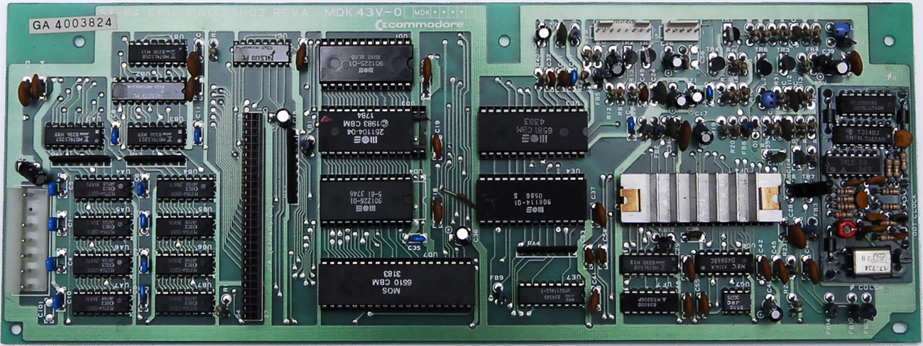 SX-64 CPU Board REV A